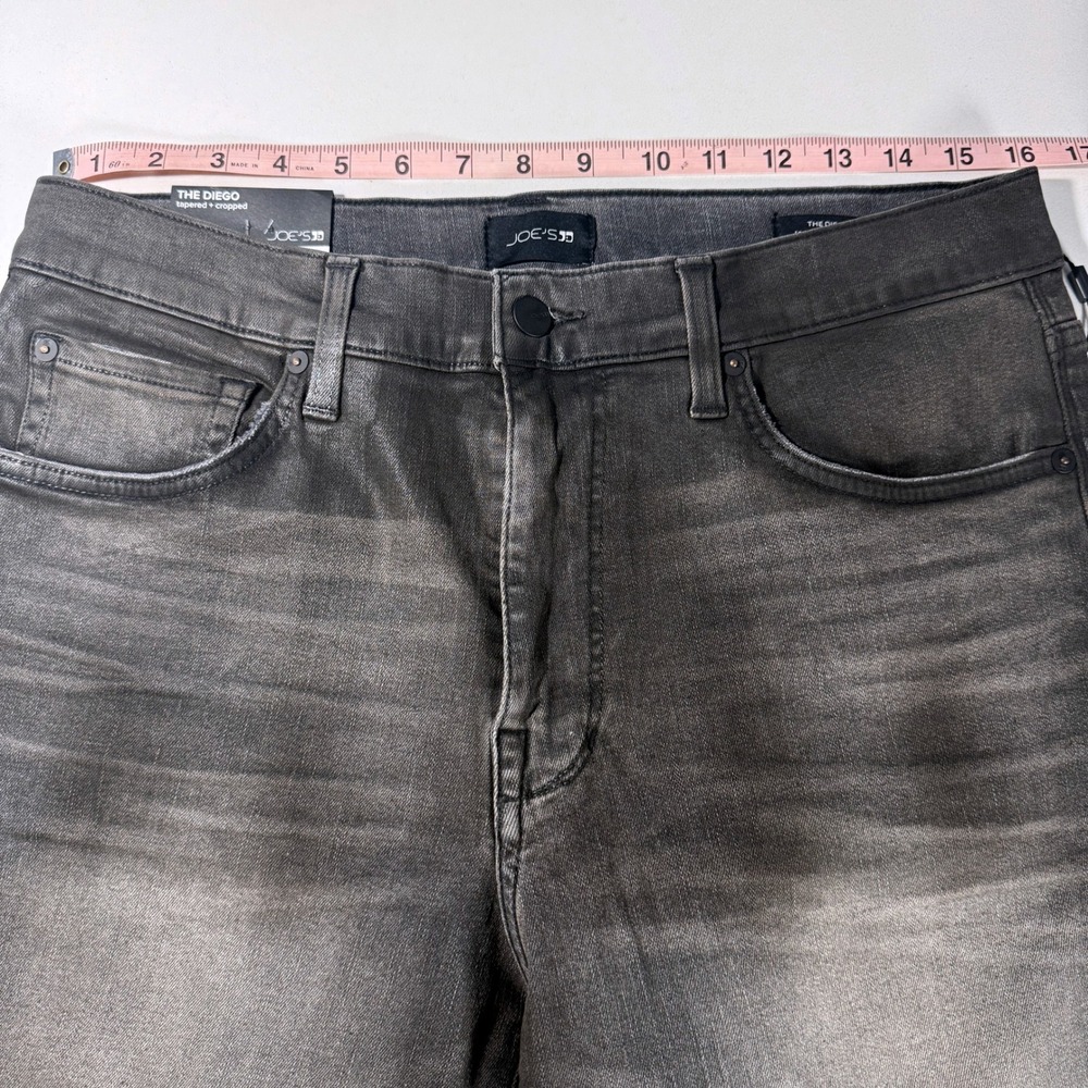 Joes Jeans The Diego Tapered Cropped Sabin Grey Mens Denim Pants 32 GBBSB48551 - Picture 4 of 12